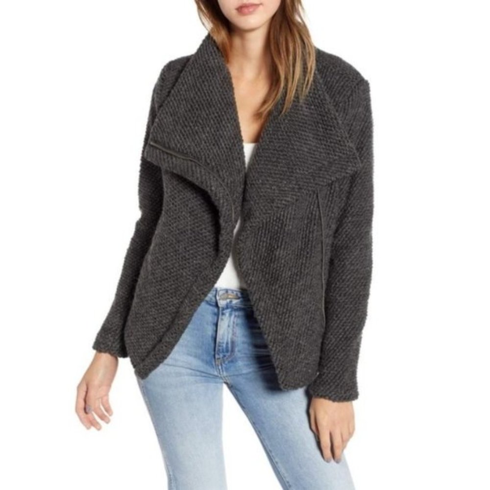 BLANK NYC Tweedy Knit Sweater Coat size - Size M